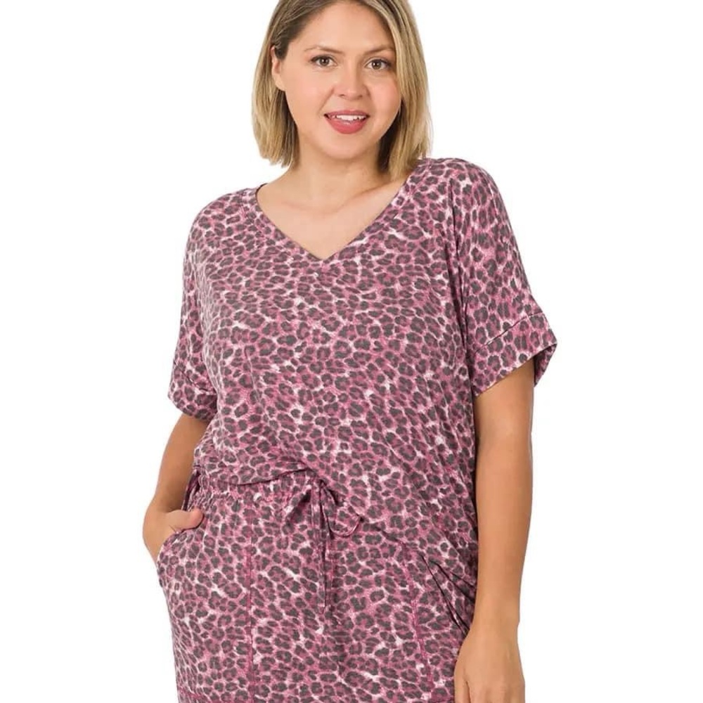 Womens Plus size pajama set
